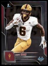 2025 Bowman University Chrome Base Set Kanye Udoh #185 card