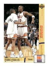 Cedric Ceballos 1991-92 Upper Deck Base Set card