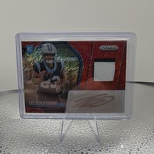 2025 Panini Prizm Rookie Patch Autographs Trevor Etienne #2