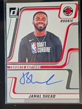 Jamal Shead 2024-25 Donruss Next Day Autographs card