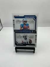 Hendon Hooker / Tre Tucker 2023 Panini Contenders Round Number card