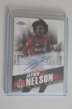 Jayden Nelson 2022 Topps Chrome MLS card