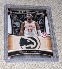 2025-26 Topps Marks of Excellence Onyeka Okongwu #ME-OO card