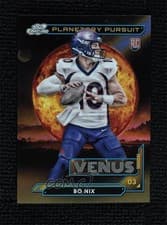 2024 Topps Chrome Cosmic Planetary Pursuit - Venus Bo Nix #PPV-BN card
