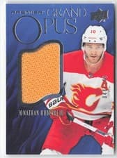 2024-25 Upper Deck Premier Grand Opus Jersey Jonathan Huberdeau #GO-HU card