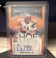 2025 Topps Signature Class HOF Signs Drew Bledsoe #HOF-DB card