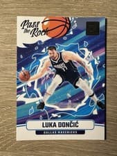 Luka Doncic 2024 Panini Donruss Pass the Rock card
