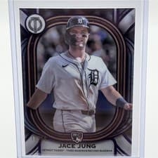 2025 Topps Tribute Base Set Jace Jung #93 card