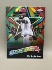 2025 Topps Chrome Future Stars Elly De La Cruz #FS-7 card