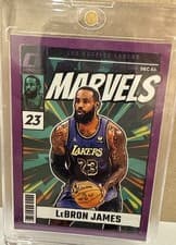 2024-25 Donruss Net Marvels LeBron James #13 card
