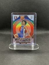 2024-25 Panini Totally Certified On Target Jared McCain #6 card