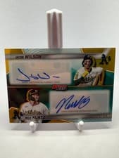 2025 Bowman's Best Dual Autographs Jacob Wilson / Nick Kurtz #DA-WK card