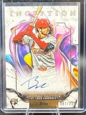 2025 Topps Inception Rookie & Emerging Stars Autographs Thomas Saggese #RESA-TS card