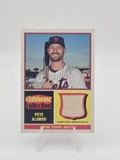 2025 Topps Heritage Clubhouse Collection Relics Pete Alonso #CCR-PA card