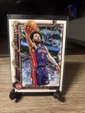 2025-26 Topps Holiday SSP Back Variations Cade Cunningham #SSB-CC card