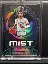 2024-25 Panini Obsidian Mist Stephon Castle #19 card