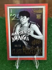 2025-26 Panini Signature Series Class Masters Hansen Yang #10 card