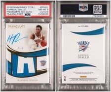 Hamidou Diallo 2018 Panini Immaculate Collection Premium Patch Autographs card