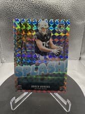2025 Panini Mosaic Splash Mosaic Brock Bowers #6 card