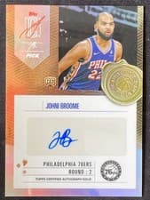 2025-26 Topps Signature Class Signature Blend Johni Broome #SB-JB card