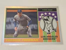 2025 Topps Heritage 1976 Player Icons Freddie Freeman #76PI-1 card
