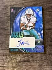 2024 Panini Luminance Axis Autographs Tyreek Hill #AX-TH card