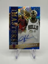2025-26 Finest Masters Autographs Dennis Rodman #MA-DR card
