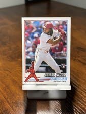 2025 Topps Heritage 1976 Redefined James Wood #76R-11 card