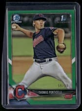 Thomas Ponticelli 2018 Bowman Draft card