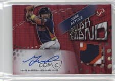 2025 Topps Pristine Popular Demand Autograph Relics Jose Altuve #PPDAR-JA card