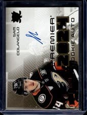 2024-25 Upper Deck Premier Premier Rookie Auto Jersey Sam Colangelo #PRA-SC card