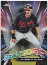 Gunnar Henderson 2024 Topps Chrome Future Stars card