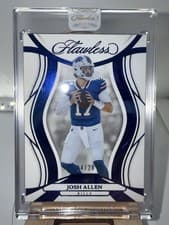 2025 Panini Flawless Anniversary Josh Allen #4 card