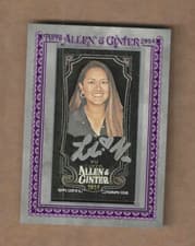 Lilia Vu 2024 Topps Allen & Ginter X Framed Mini Non-Baseball Autographs card