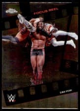 2026 Topps Chrome WWE Focus Reel Oba Femi #FR-15 card