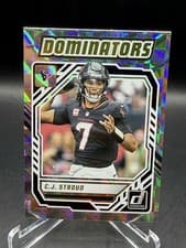 2025 Panini Donruss Dominators C.J. Stroud #DOM-CSD card