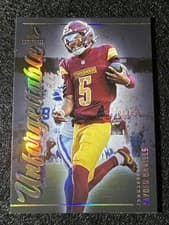2025 Panini Luminance Unforgettable Jayden Daniels #1 card