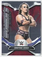 2026 Topps Chrome WWE Women's Division Jordynne Grace #WDV-6 card