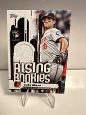 2025 Topps Update Rising Rookies Relics Coby Mayo #RRR-CM card