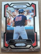 Wade Boggs 2024 Panini Prizm card