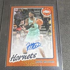 2025-26 Topps 1980-81 Topps Chrome Basketball Veteran Autographs Mark Williams #80CA2-MW card