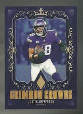 2024 Panini Phoenix Gridiron Crowns Justin Jefferson #GC-JJN card