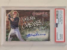 2024 Leaf Metal Graffiti Graphs Dylan Crews #GG-DC1 card
