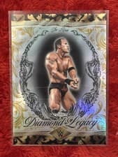 2026 Topps Chrome WWE The Rock Diamond Legacy The Rock #RDL-19 card