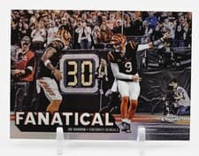 2025 Topps Chrome Fanatical Joe Burrow #FF-13 card
