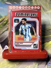 Lionel Messi 2025 Panini Donruss Road to FIFA Dominators card
