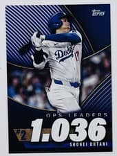 2025 Topps OPS Leaders Shohei Ohtani #OPS-2 card