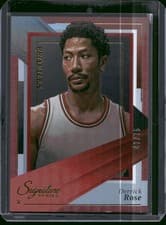 2025-26 Panini Signature Series Profiles Derrick Rose #16 card