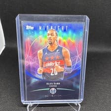 2025-26 Topps Midnight Base Set Alex Sarr #26 card