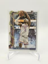 2025-26 Topps Holiday SSP Back Variations Shai Gilgeous-Alexander #SSB-SGA card
